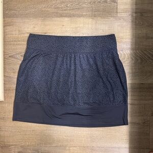 Columbia Dark Gray Mini Skirt